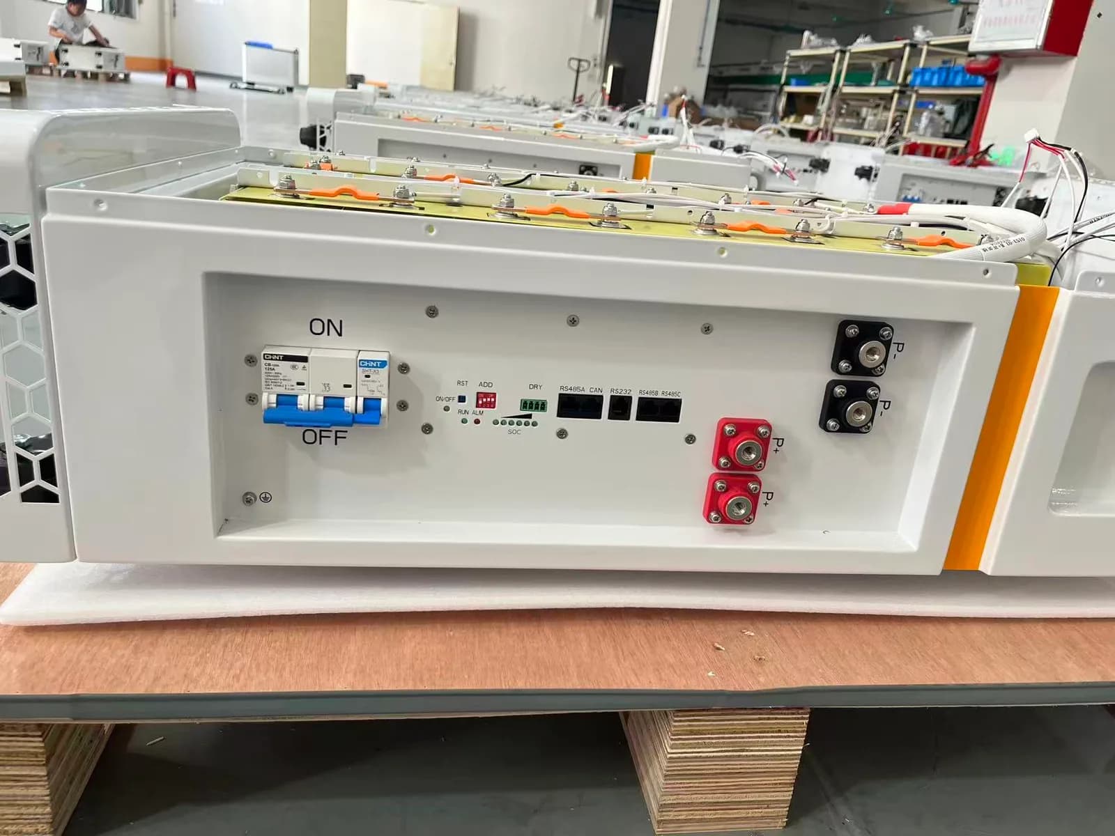 Baterie LiFePO4 48V (51.2V) 330Ah, 17 kWh Stocare Rezidențială Solarescu BL-EP48330, Celule EVE MB 31, Smart BMS JK 200A - poza 6