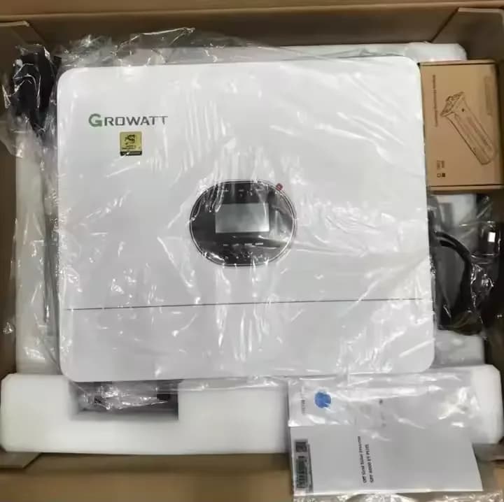 Kit Fotovoltaic Off-Grid Solarescu 9 kW: Invertor Growatt 12kW, 20x Panouri N-Type TOPCon 450W (9kW), Baterie LiFePO4 17 kWh (51.2V 330Ah) EVE & BMS JK - poza 2